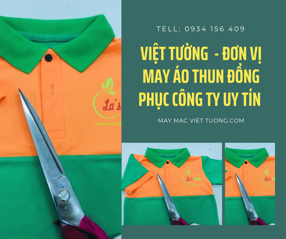 MAY ÁO THUN ĐỒNG PHỤC CÔNG NHÂN SỐ LƯỢNG LỚN