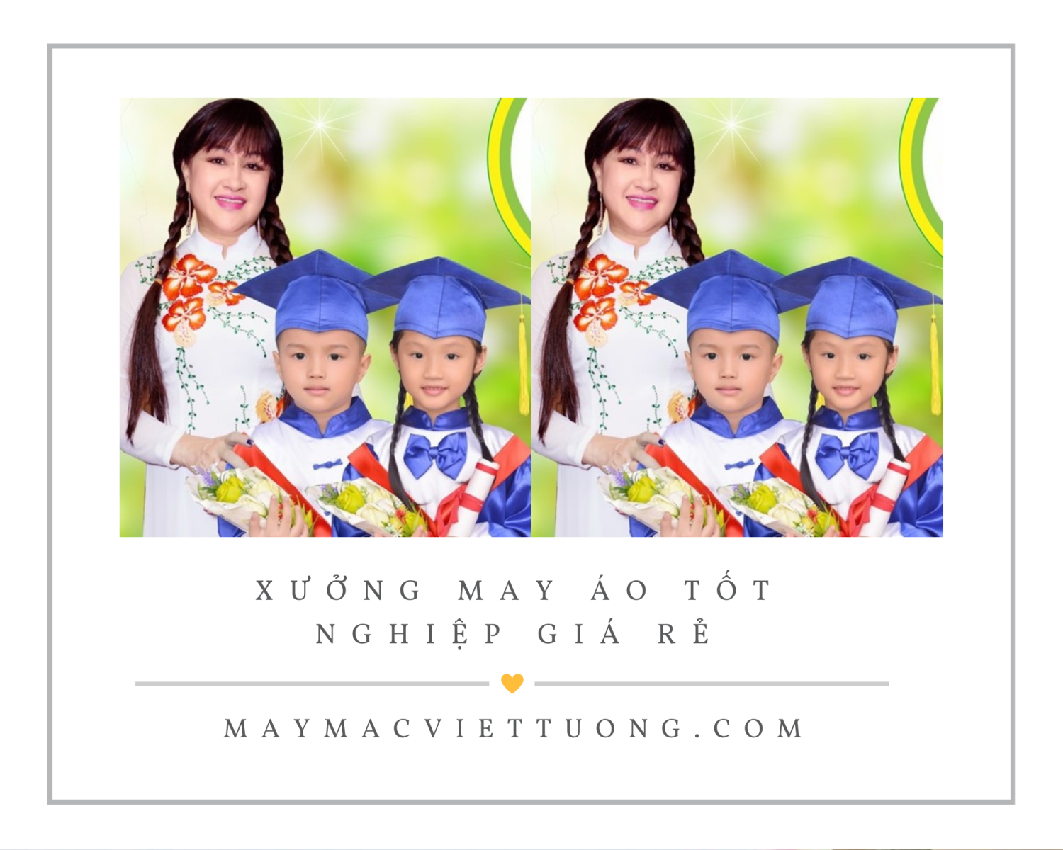 MAY ÁO TỐT NGHIỆP MẦM NON SỐ LƯỢNG LỚN BÌNH DƯƠNG