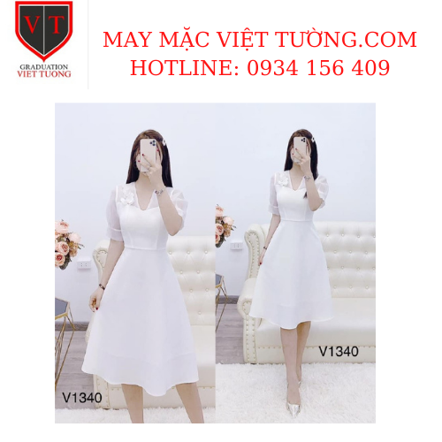 MAY ĐẦM THỜI TRANG VÁY THỜI TRANG VT14