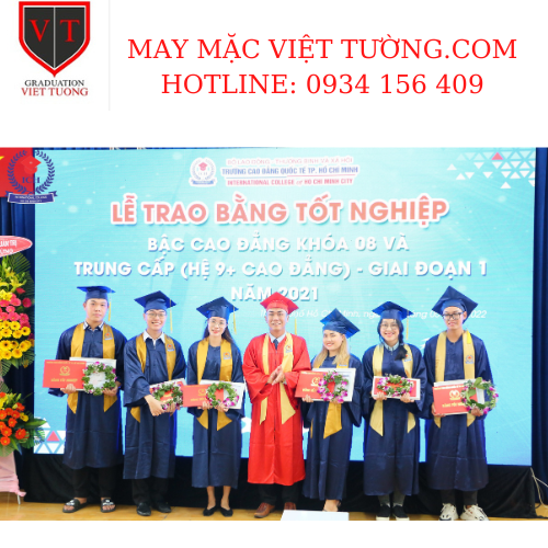 LỄ PHỤC TỐT NGHIỆP TRƯỜNG CAO ĐẲNG TP HỒ CHÍ MINH