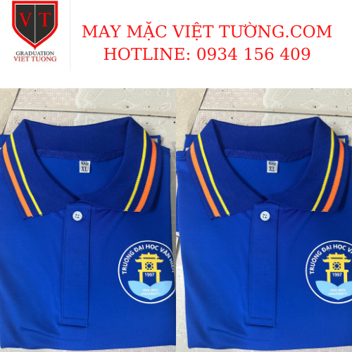 MAY ÁO THUN ĐỒNG PHỤC TRƯỜNG ĐẠI HỌC VĂN HIẾN