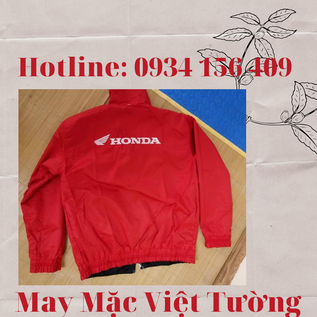 MAY ÁO GIÓ ÁO KHOÁC ĐỒNG PHỤC BÌNH DƯƠNG VT21