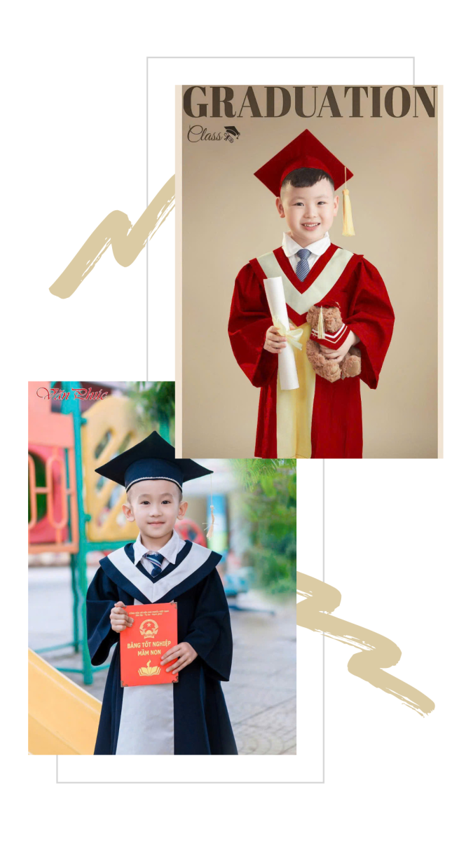 CHO THUÊ ÁO TỐT NGHIỆP MẦM NON GIÁ TỐT TẠI TPHCM