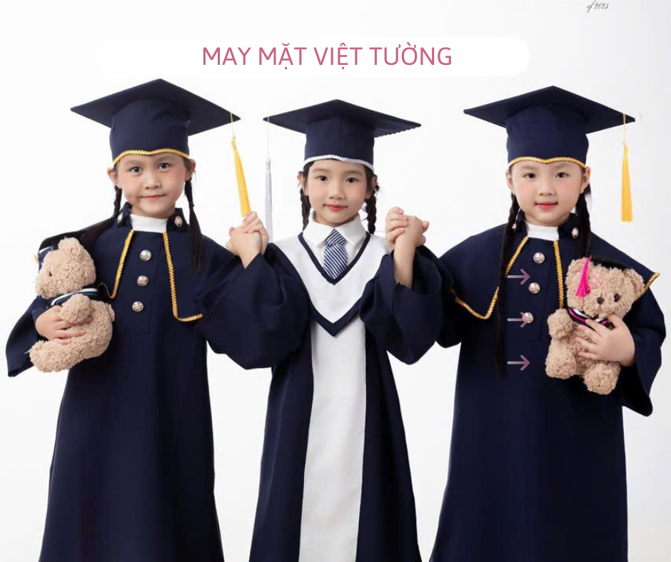 MAY ÁO TỐT NGHIỆP MẦM NON UY TÍN TẠI TPHCM 